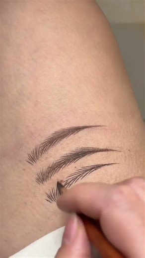 Detailed steps for creating microblading #EssentialForBeginners