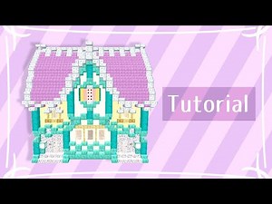 Minecraft: Cute House Build Tutorial ≫ Fantasy Dollhouse Style Design