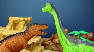 Animal Planet Dinosaurs Toys Collection Herbivorous Carnivorous Fun Facts - Wild Animal Toys For Kid