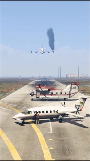 Next Level Air Workers Skills Safe A Private Jet & Cargo Helicopter During Airbus Landing Gtav