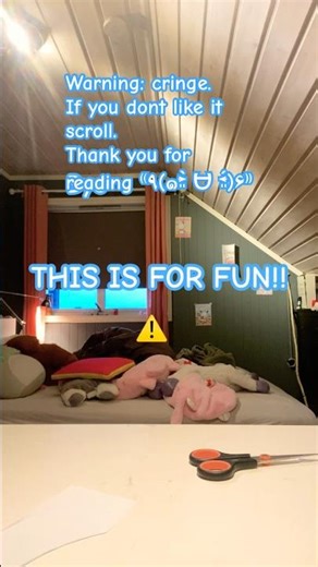 I made myself a mask a kitsune kind? I tried