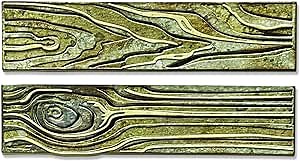 Sizzix Thinlits Die Set 7PK Woodgrain Colorize by Tim Holtz, 665860