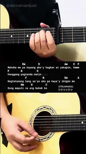 Kahit Maputi Na Ang Buhok Ko - Rey Valera | Easy Guitar Chords Tutorial For Beginners #guitarlesson