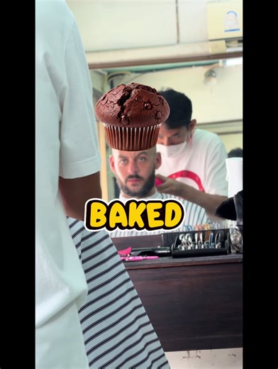 £2.32 haircut in the backstreets of Thailand #asia #travel #thailand #fyp #budgettravel