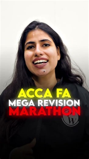 19 Dec🚨ACCA FA Mega Marathon, One Day. Full Revision. All In #accastudents #acca #accapw #accaindia