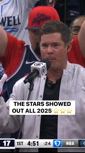 BIG GAMES BIG NAMES! 🌟 Flashback to some of the best celebrity fan moments of the year! 📸 | NBA