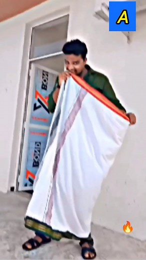 mr_ajith__05 This is not the traditional way of drapping" Different style dhoti/lungi drape भारतीय परिधान को कैसे पहना जाए? भारतीय परिधान आरामदायक होने के साथ साथ आपकी खूबसूरती को भी बढ़ाते है Man dhoti draping. classy in cultural attire ..... simple yet significant..... traditional vibes morden swag ..... पारंपरिक पोशाक Traditional Attire wearing confidence will make you look at the peak of your prime . Dhoti: the epitome of comfort and style, perfect for any occasion. There’s nothing like the