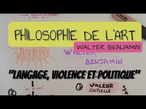 WALTER BENJAMIN (LANGAGE, VIOLENCE ET POLITIQUE)