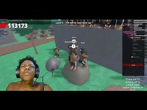 Ishowspeed play shake games on roblox
