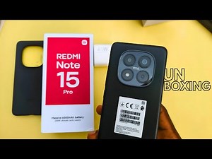 Redmi Note 15 Pro 4G Unboxing & First Impressions + Official Pricing #Redmi