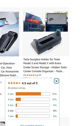 Vendor - Model S | X Sunglass Holder & Hidden Storage Development & Production