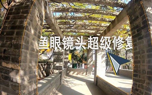 鱼眼镜头拍摄视频畸变太严重，学会遮罩一键去除！Lens Distortion Matcher讲解