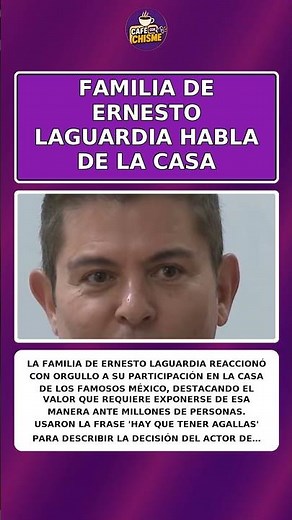 FAMILIA DE ERNESTO LAGUARDIA HABLA DE LA CASA
