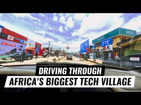 Inside Africa's Tech Revolution | POV Drive Through Computer Village
