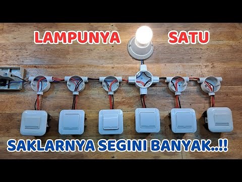 Cara Instalasi Saklar Silang Intermediate