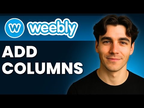How To Add Columns In Weebly Website (Tutorial 2025)