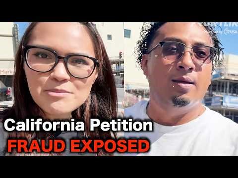 California Voter FRAUD Scam EXPOSED