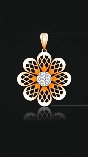 Pendant Creat By Corel Draw #coreldraw #coreldrawtutorial #pendant #gold #diamond