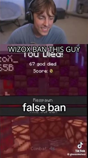 DrDonut reacts to "W1zox ban this guy"