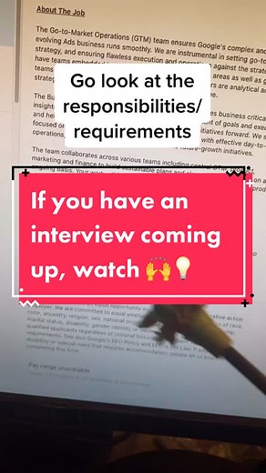 Reply to @andvu If you have an #interview coming up, watch 🙌💡#fyp #wonsulting #interviewtips #jobtips #interviewhelp #careeradvice