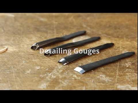 Flexcut Tools Detailing Gouges (RG310)