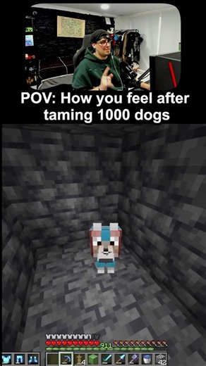 1000 Lobos en Minecraft #minecraft