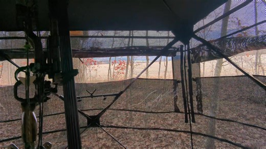 It took my wind just carrying my bow to the one blind. And it's downhill. | James Bennett | Facebook