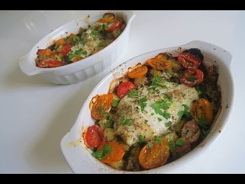 Recette 168 : Filet de Cabillaud & ses Pommes de Terre au Four BOMMMMMMBE / Cod & Potatoes Oven Bake