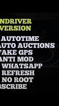 MOD INDRIVER NEW VERSION AUTO TIME ALL COUNTRY FREE
