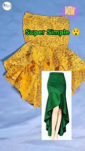 4.5M views · 55K reactions | Skirt Cutting #sewing_tips_and_trick_beginners #diy #design #rok #tutorialmenjahit #stitching #DIY #sewingdiy #sewinghacks #foryou #penjahitpemula #reel #reelsviral | ElynKebaya | Facebook
