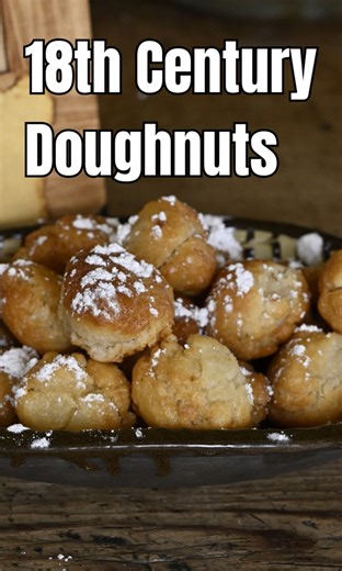 🍩 We made 18th century #doughnuts with Krystal in the Kitchen Office! Make sure to stop by whenever you visit to see what our historic interpreters are cooking up | Tryon Palace