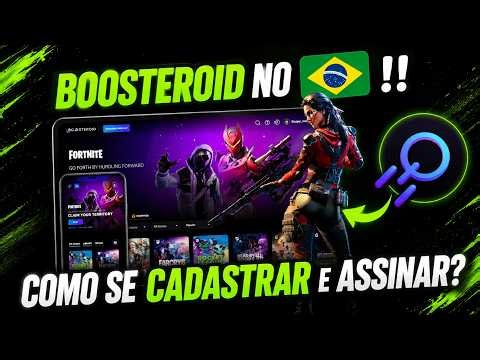 BOOSTEROID in BRAZIL: Step-by-Step Registration + Subscription