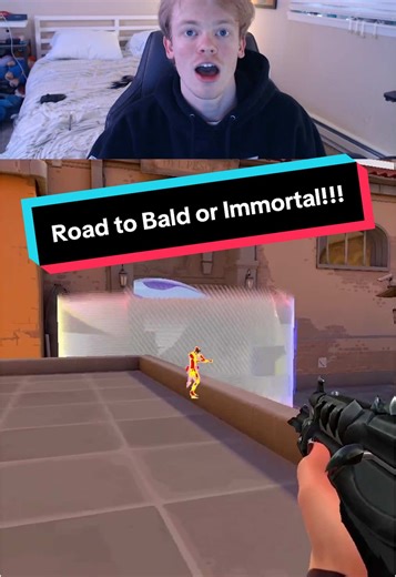 Road to bald 🧑‍🦲 #valorant #fps #fpsgames #val #immortal #bald #challenge #roadtobald #twitch #youtube