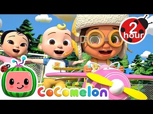Airplane Song | Cocomelon | Moonbug Kids - Fun Zone