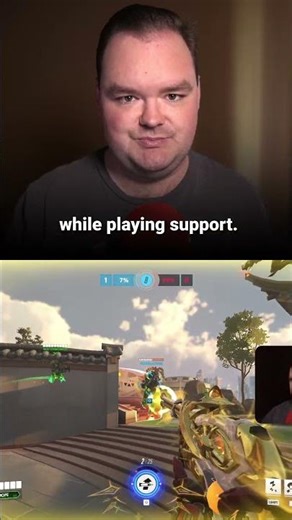 Wait, no seriously… should I swap back to Support? 🤔 #Shorts #Overwatch #OW