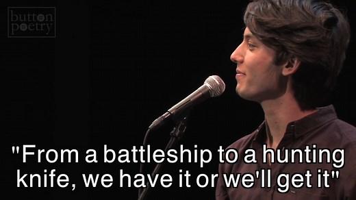 “My grandfather was not a strong man but he knew what it meant to build.” - Phil Kaye | Button Poetry