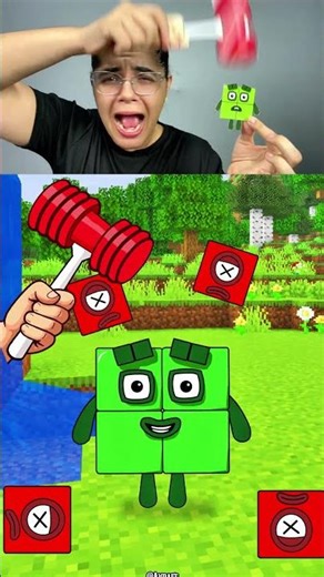 HG REACT Sprunki Hammer Challenge Oc Numberblocks #sprunki #numberblocks #animation