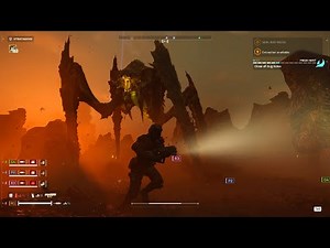 Battle with Terminids - Super Helldive Difficulty - 4K Quality - Helldivers 2