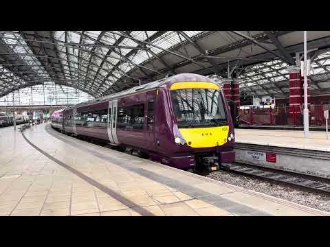 East Midlands Railway Class 170 Departing Liverpool Lime Street (09/10/2025)