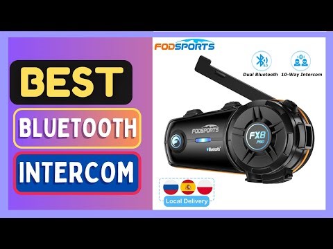 Best Fodsports FX8 Pro Intercom for Motorcycle