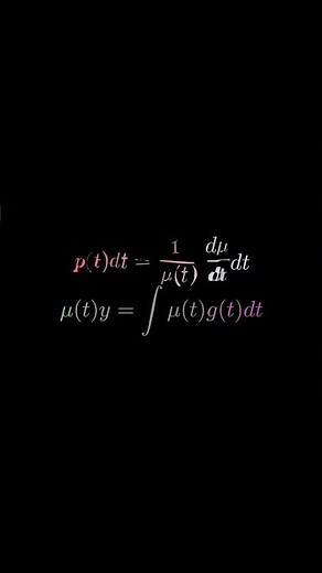 #ODE #differential #equation #calculus #integration