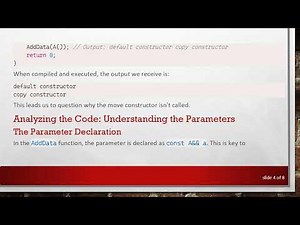 Understanding Why the Copy Constructor is Called Instead of the Move Constructor in C+ +