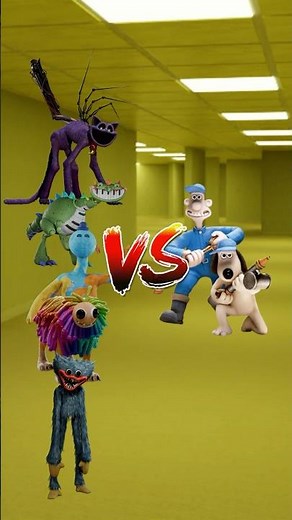 Poppy Playtime VS Wallace and Gromit #shorts #poppyplaytimechapter #wallaceandgromit