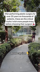 Here's what actually determines your plastic surgery outcome, and...