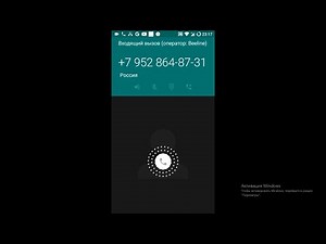 Samsung Galaxy S3 Neo Incoming call\Screen video