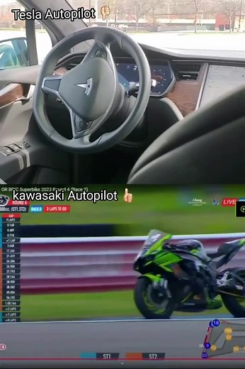 Kawasaki vs Tesla Autopilot: A Ninja's Duel