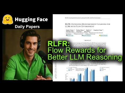 RLFR: Flow Rewards for Better LLM Reasoning