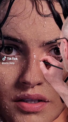 Super Realistic Portrait Painting Process by Philipp Weber