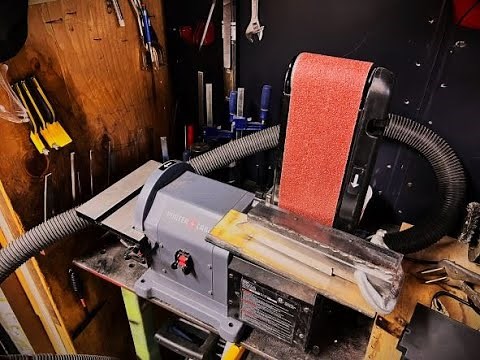 Porter Cable Benchtop Sander Mod and Review - PCB420sa