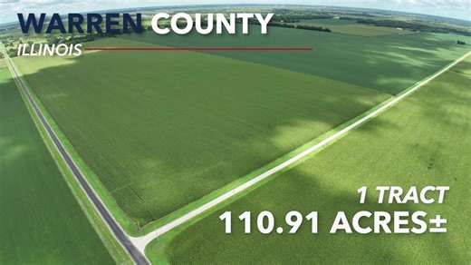 2.6K views · 11 reactions | Upcoming Warren County, Illinois Land...